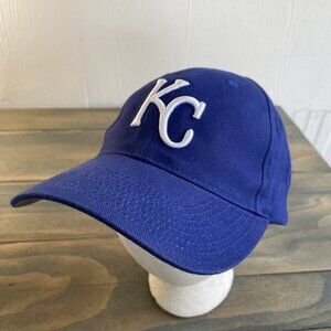 MLB Kansas City Royals Twins Enterprise Royal Blue Baseball Hat Adjustable (HT6)